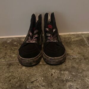 Vans Kids Shoes - Black and Red